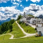 Sanctuary of Monte Lussari, Italy.