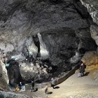 Devils Throat Cave in Rhodope Mountains in Bulgaria