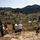 Hiking through Vodni Pat Village in Rhodope Mountains of Bulgaria