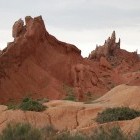 Skazka Canyon in Kyrgyzstan