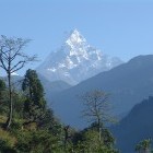 Ghandruk in the Annapurna range Nepal