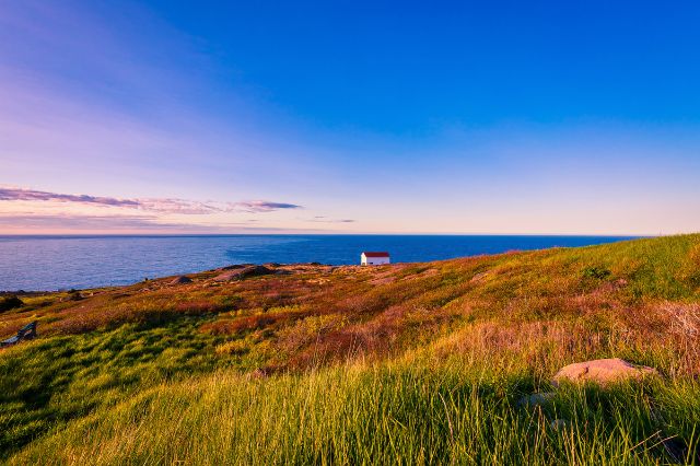 Sunset over Newfoundland