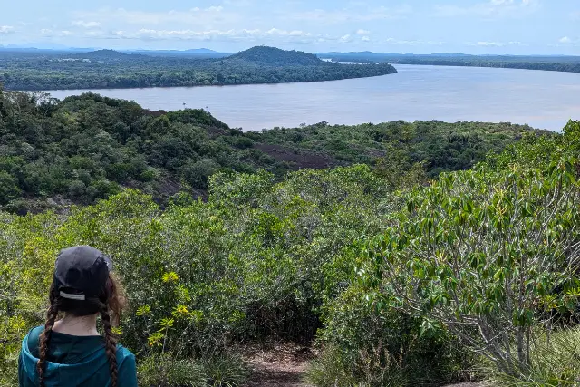 View from the Guiana Shield lookout, Colombia.