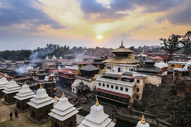 Pashupatinath temple in Kathmandu, Nepal