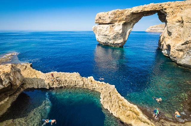 Azure window in Malta
