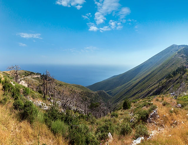 Llogara Pass in Albania
