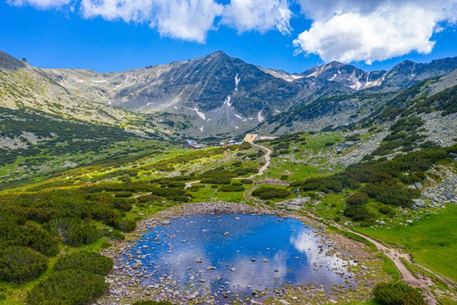 Musala, the highest peak in Bulgaria