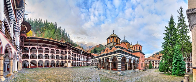 Rila Monastery in Bulgaria