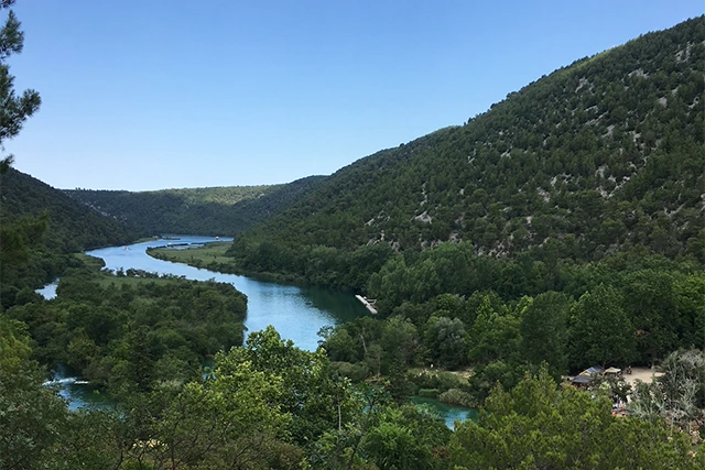 Krka National Park in Croatia.