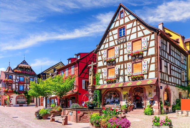 Kaysersberg Vignovle in Alsace, France