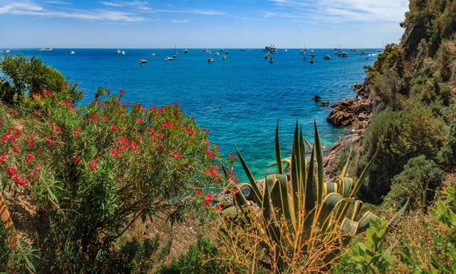 Roquebrune Cap Martin in the French Riviera