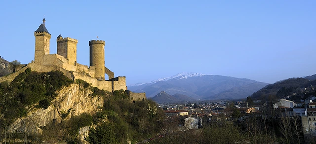 Foix Castle in the French Pyrenees