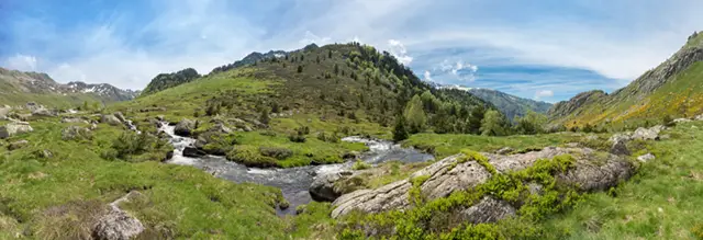 Ruissea le Rieutort in the French Pyrenees