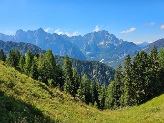Lussari Mountain in Italy