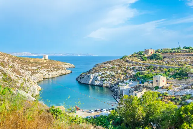 Mgarr ix Xini Bay in Gozo