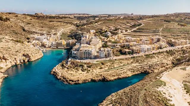 Xlendi Bay in Gozo