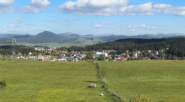 Zabljak, the gateway to Durmitor National Park in Montenegro.