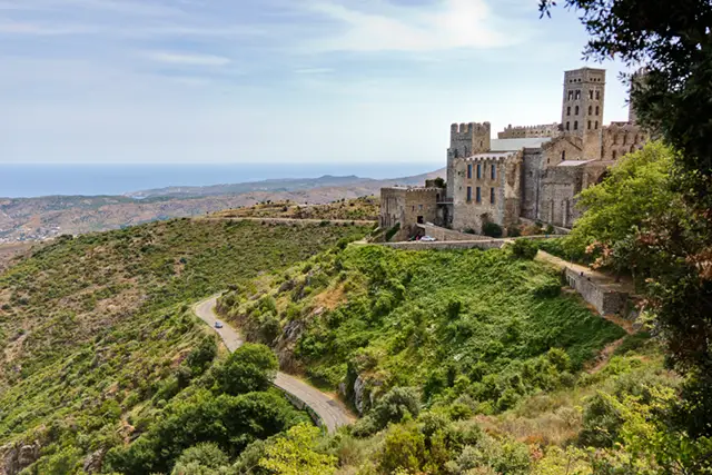 Sant Pere de Rodes monastery in Cap de Creus, Catalonia