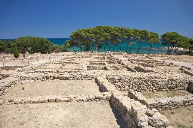 Ruins of Empuries in Catalonia