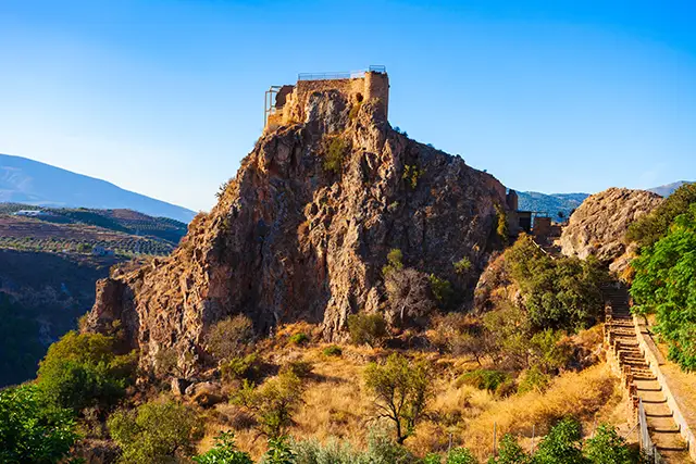 Castillo de los Moros in Granada, Spain