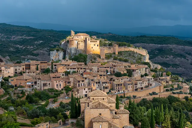 Alquezar in the Spanish Pyrenees