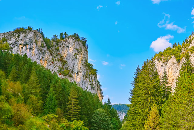 Trigad Gorge in the Rhodope Mountains, Bulgaria