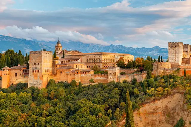 Alhambra Palace in Spain