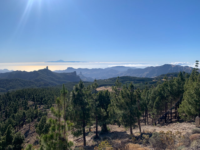 Pico de las Nieves & Mount Teide in Gran Canaria, the Canary Islands