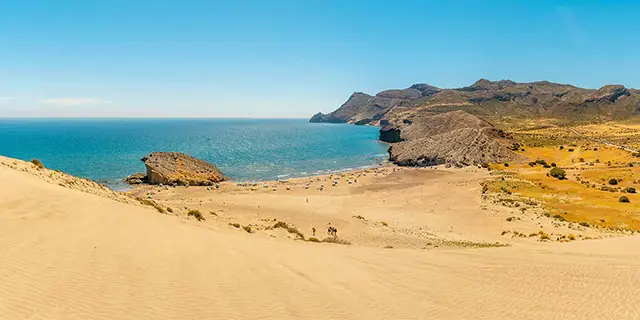 Monsul Beach in Cabo de Gata Natural Park, Spain