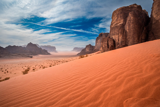 Wadi Rum in Jordan