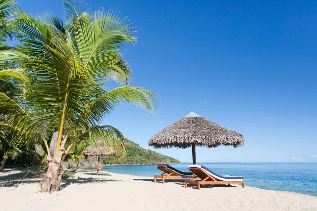 A beach in Madagascar.