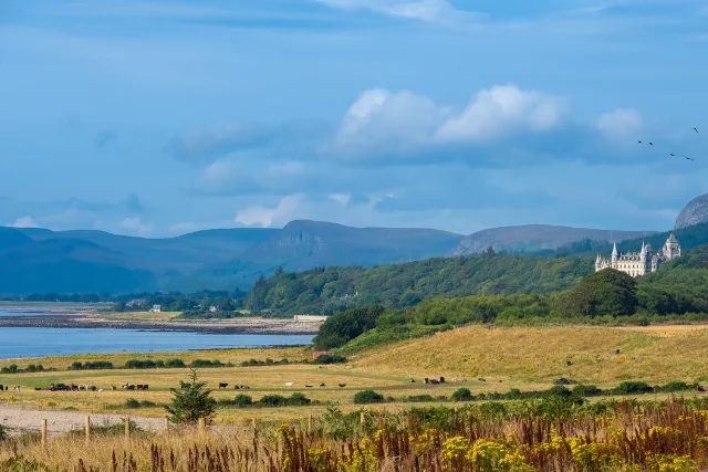 View of Moray Firth, Scotland.