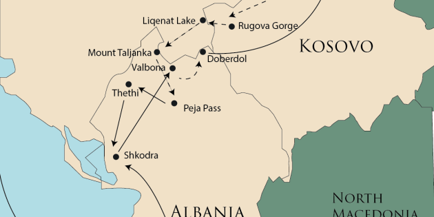 Route map for 