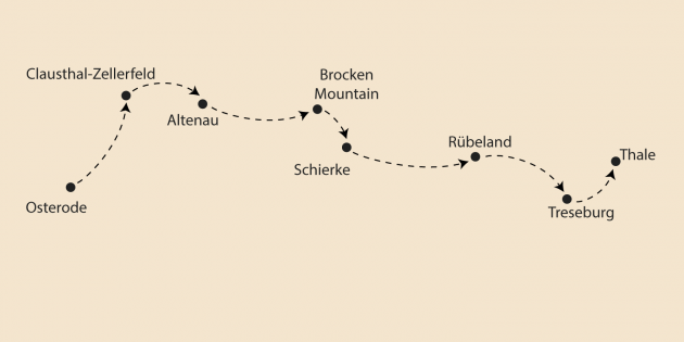 Route map for 