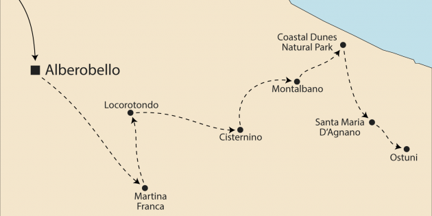 Route map for 