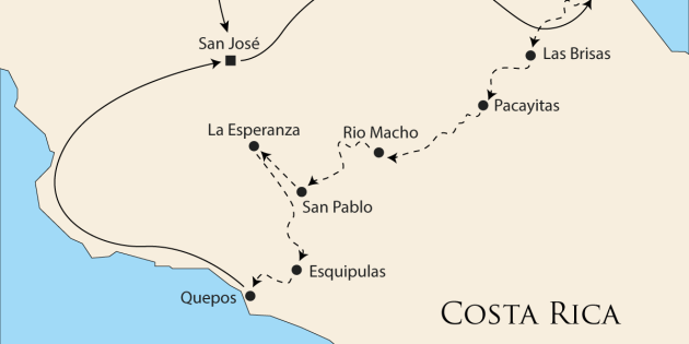 Route map for 