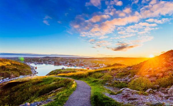 Path in St John Newfoundand