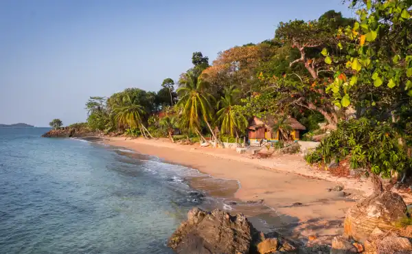 Beach scene in Madagascar.