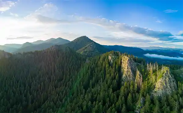Rhodope Mountains in Bulgaria