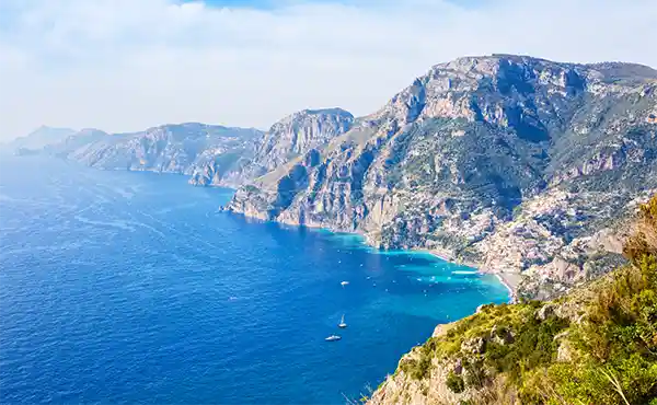 Sentiero Degli Dei View in the Amalfi Coast, Italy