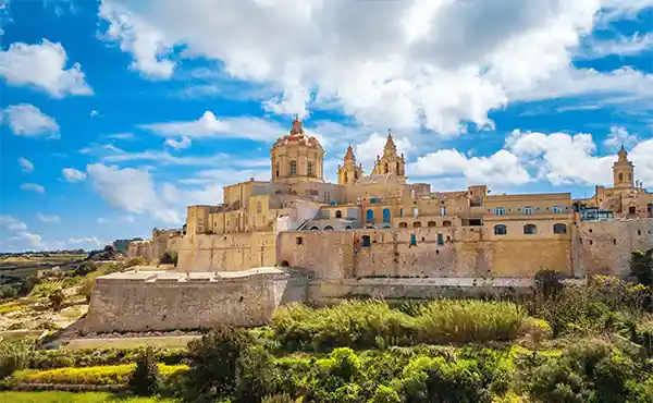 Mdina city in Malta