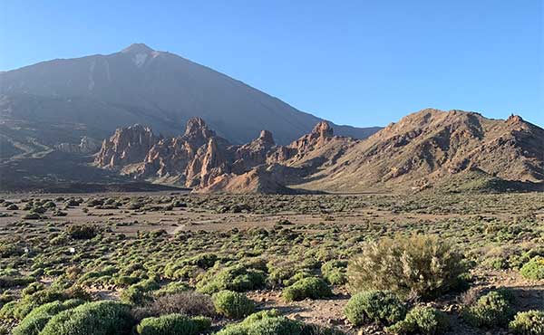 Peak of Teide in Tenerife.