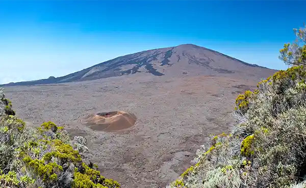 Piton de la Fournaise in Reunion Island
