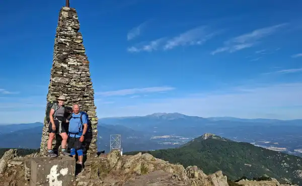 The last highpoint of the GR10 trail, Pyrenees, France.